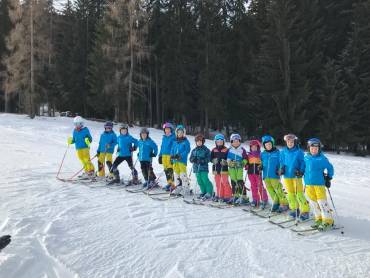 Gruppo allenamento sci alpino