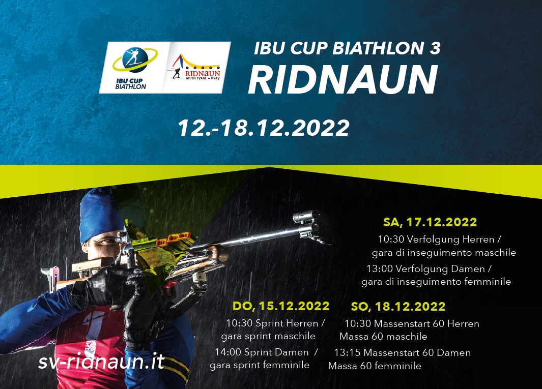 IBU CUP – PROGRAMM